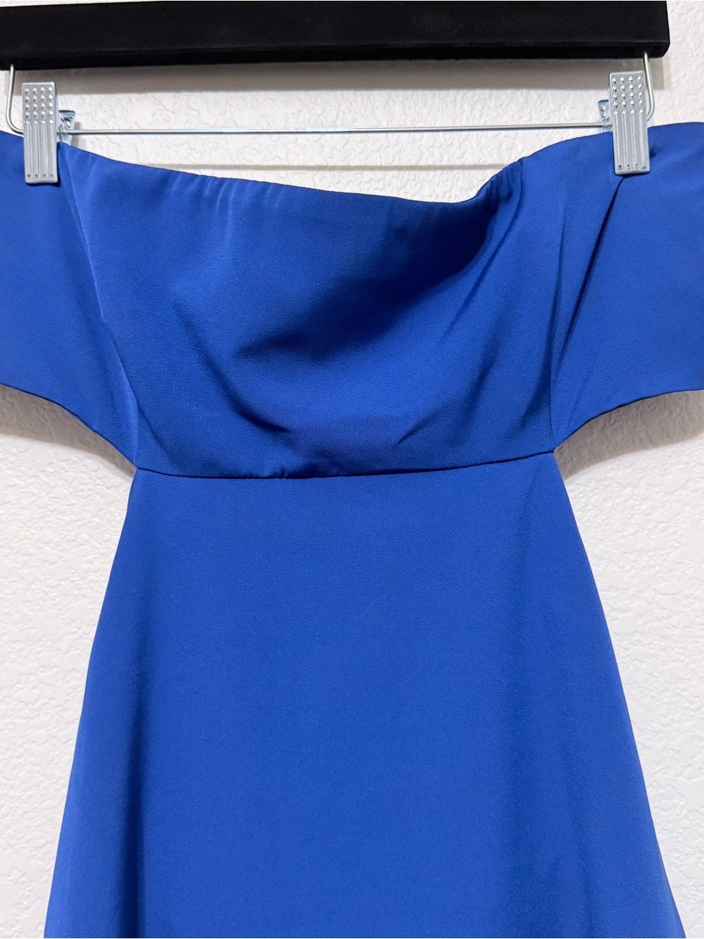 🦋 Lovers and Friends| Cobalt Blue Strapless Bandeau Maxi Dress NWT XL - Picture 3 of 10